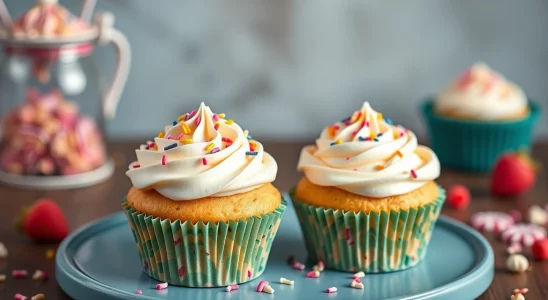 Cupcakes Funfetti Sem Glúten