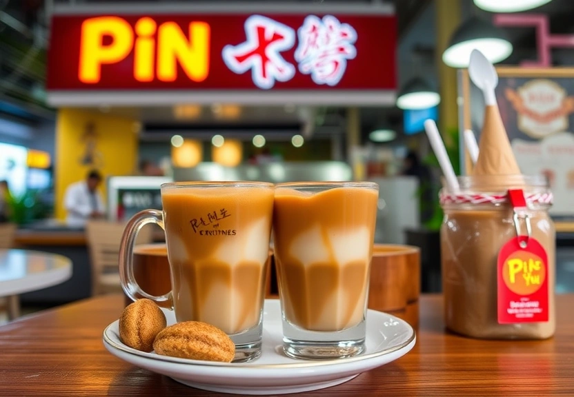 Representação visual de Descubra o Charme do Pin Yu Kopitiam em Georgetown: Delícias Malaias à Sua Mesa